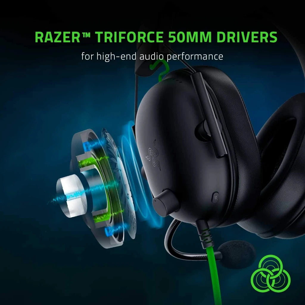 Razer BlackShark V2 X Headphone Wired Gaming Headset