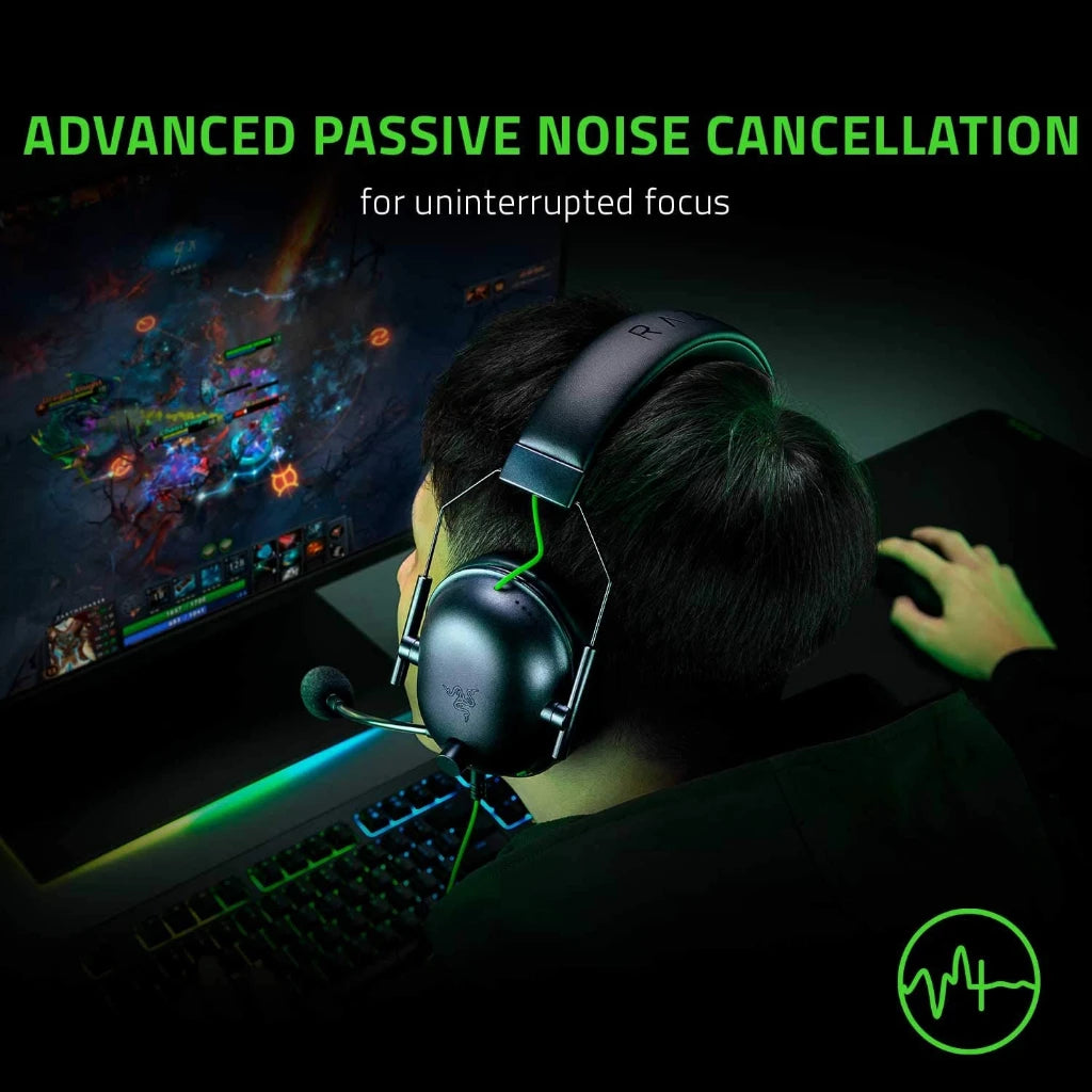 Razer BlackShark V2 X Headphone Wired Gaming Headset