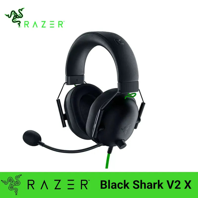 Razer BlackShark V2 X Headphone Wired Gaming Headset