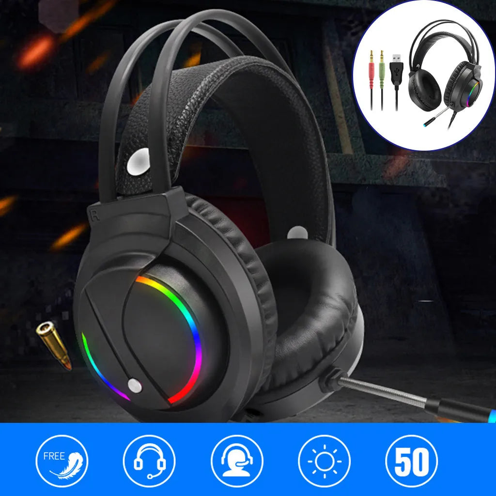 Gaming Headset 7.1 Surround Sound with Microphone for PC | Xbox | Playstation