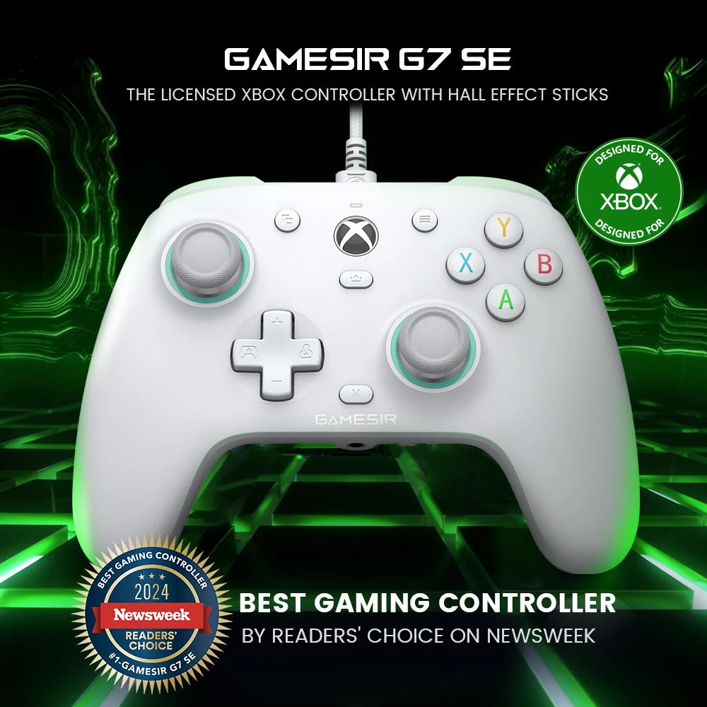 GameSir G7 SE Xbox Gaming Controller Wired - Xbox Series X, Xbox Series S, Xbox One and PC